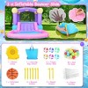 HOMDOX Inflatable Bounce House with 470W Blower, Jumping Bounce Castle for Kids 3-10 with Slide, Ball Pit, Dart Game, 50 Ocean Balls, Jump House - 3 of 4