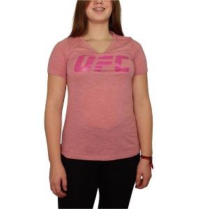 UFC Womens Logo Graphic T-Shirt, Pink, Medium - 1 of 4