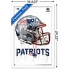 Trends International NFL New England Patriots - Drip Helmet 20 Framed Wall Poster Prints - 3 of 4