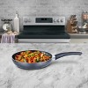 Brentwood 12in Frying Pan Aluminum Non-Stick in Gray - 4 of 4