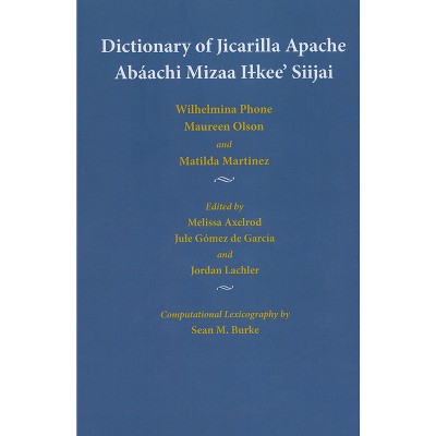 Dictionary of Jicarilla Apache - by  Wilhelmina Phone & Maureen Olson & Matilda Martinez (Hardcover)