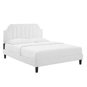 Modway Sienna Performance Velvet Full Platform Bed - 1 of 4