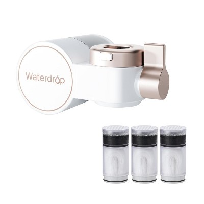 Waterdrop Soft Water Skincare Filter 2.0, 0.01 Micron Bathroom Sink Faucet Water Filter, Includes Extra BFTF1-3 Filter
