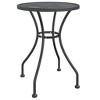 vidaXL 5 Piece Patio Dining Set Expanded Metal Mesh Anthracite - 4 of 4