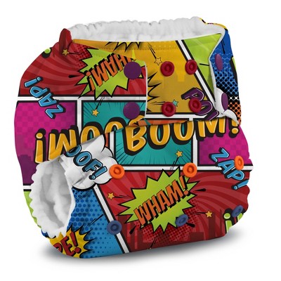 Image of Kanga Care Rumparooz Reusable One Size Cloth Pocket Diaper (6-40+ lbs) - BAM Mutlicolored