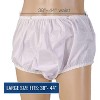 MABIS Waterproof Incontinence Underwear for Disabled, Elderly, Handicapped, Potty Training, Pregnancy or Postpartum, Snap On, Large 38-44 Inches - 3 of 4