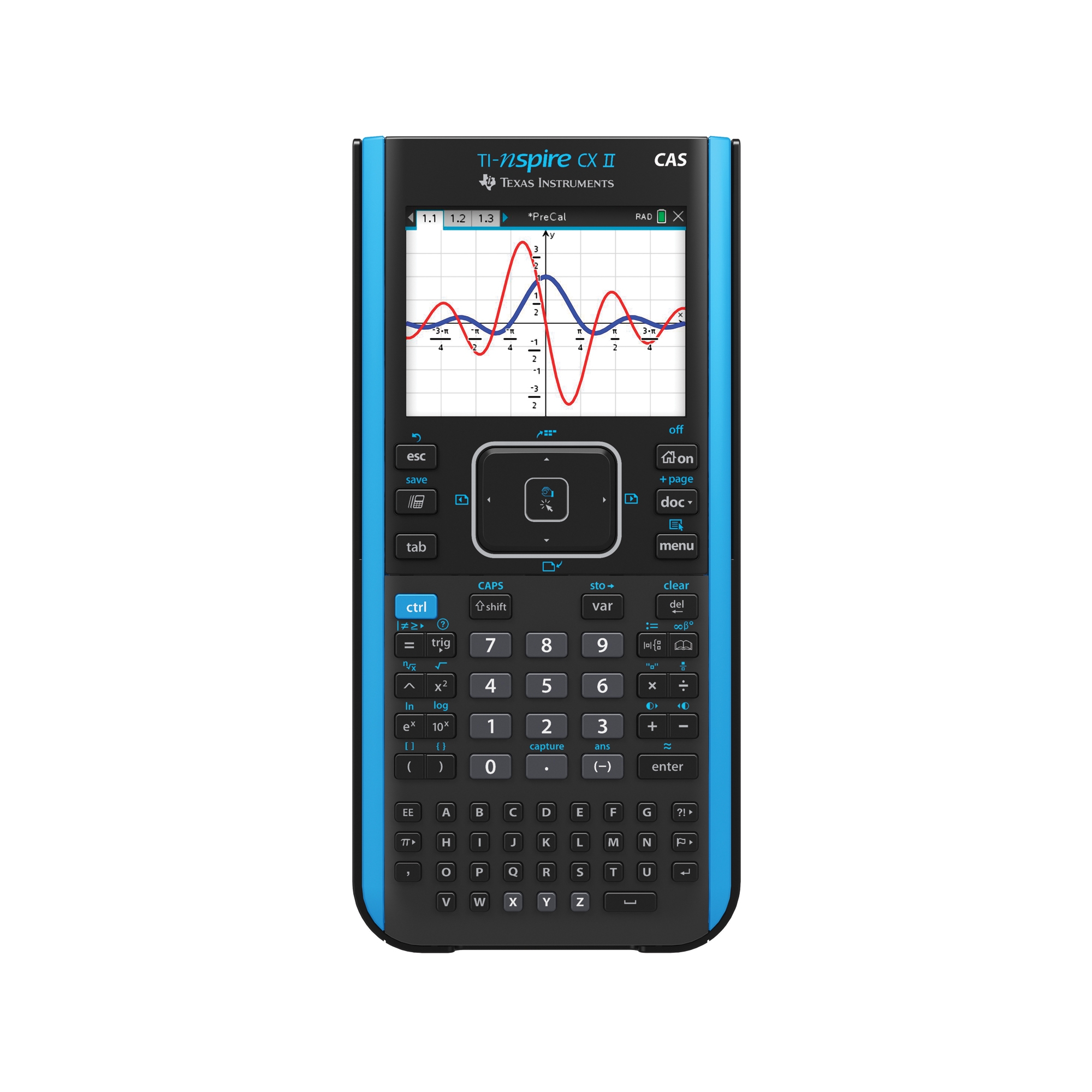 Texas Instruments Nspire CX II CAS Graphing Calculator