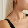 Gold Choker Necklace,18K Gold Plated Dainty Chain Choker Necklace Delicate Fashion Choker Necklace Jewelry for Women - 2 of 4