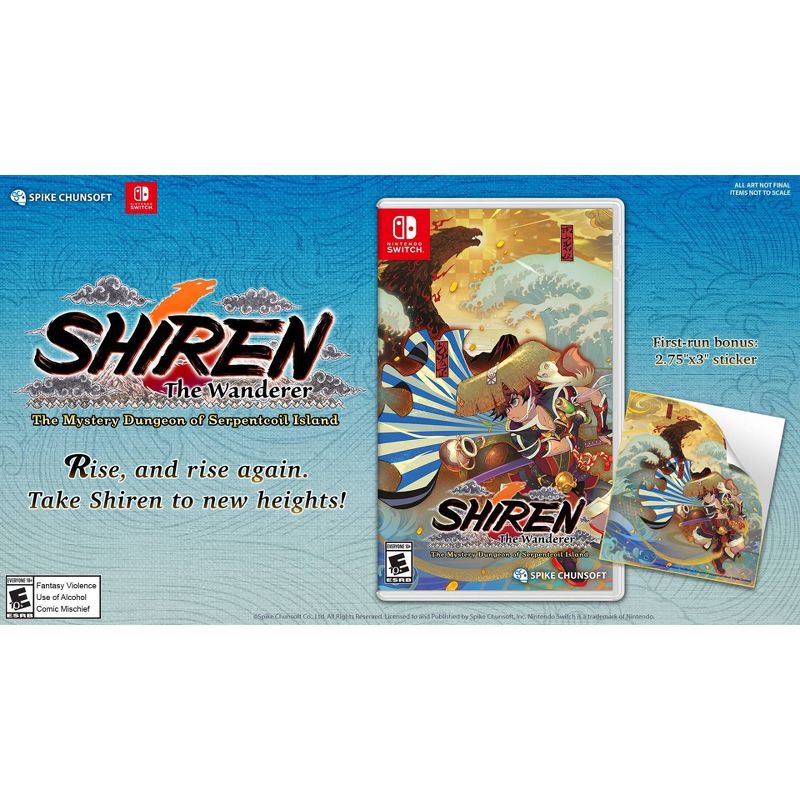 Shiren theWanderer: The Mystery Dungeon of Serpentcoil Island - Nintendo Switch: Roguelike Adventure, RPG, Single Player, 2 of 9