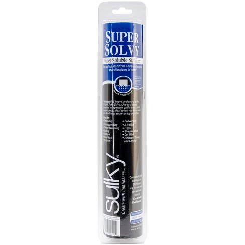 Sulky® Sticky Fabri-Solvy™ - Roll - Self-Adhesive - Water Soluble  Stabilizer