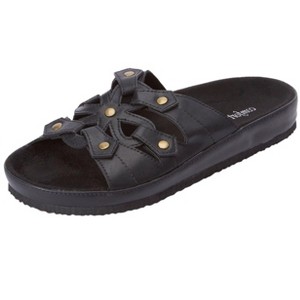 Comfortview Women's The Summer Slip On Footbed Sandal (Wide Widths Available) - 1 of 4