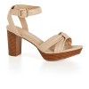 Women's Plus Size WIDE FIT Leah Platform - tan | CITY CHIC - 2 of 4