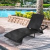 Karl Home |Outdoor Wicker Chaise Lounge - 4 of 4