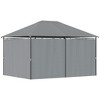 Outsunny 10' x 13' Outdoor Patio Gazebo Canopy Shelter with 6 Removable Sidewalls, & Steel Frame for Garden, Lawn, Backyard and Deck - image 4 of 4