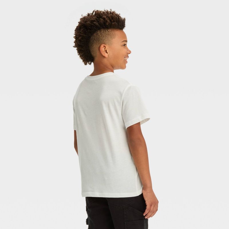 Boys' Short Sleeve Sonic Graphic T-Shirt - art class™ White, 4 of 5