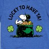 Boys' - Peanuts - Lucky To Have Ya Short Sleeve Graphic T-Shirt - 2 of 4