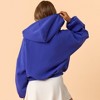 Blogilates Women's Marshmallow Full Zip Hooded Sweatshirt - 2 of 4
