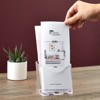 Stockroom Plus 6 Pack Clear Brochure Holder Wall Mount, Mounted Flyer Pamphlet Rack, Card Display Stand for Menu (4x8x3 In) - 3 of 4