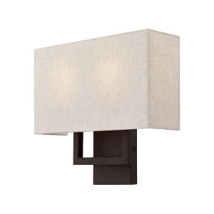 Livex Lighting Pierson 2 - Light Wall Light in  Bronze - 1 of 4