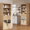 Coucheta 70" Tall Kitchen Pantry Cabinet, Storage Cabinets with Drawer & 2 Glass Doors and 3 Shelves, Floor Cabinet for Kitchen, Office, Living Room - 4 of 4