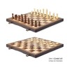 Probe Hues Portable Wooden Chess And Checkers Set - 2 of 3