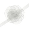 Unique Bargains Wedding Prom Adjustable Delicate Lace Camellia Choker Necklace 51.18" - 3 of 4