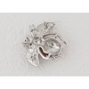 Anna-Kaci Elegant Crystal Rhinestone Fruit and Bee Brooch - Fashionable Gold Plated Fruit Insect Lapel Pins for Dresses and Accessories - 4 of 4