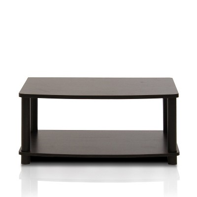 Furinno Industrial TV Stands Media Entertainment Center with 2-tier Open Storage Shelves