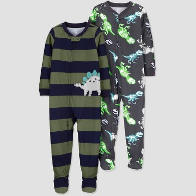 carters just one you footed pajamas