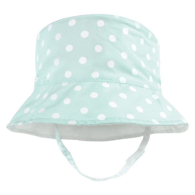 Hudson Baby Infant Girl Sun Protection Hat, Ice Cream Dot, 5 of 8