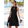 Women's Keyhole Flowy Dress - LASCANA - 3 of 4
