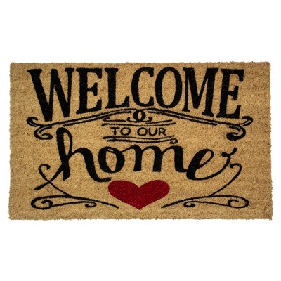 Birdrock Home Go Away Coir Doormat - 18 X 30 : Target