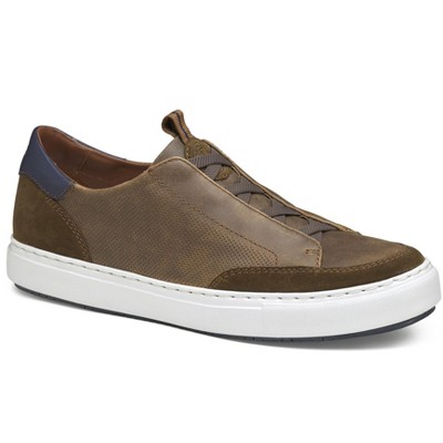 Johnston & Murphy Anson Stretch Lace-to-Toe Slip-On Casual Sneaker