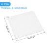 Unique Bargains Silicone Anti-Odor Durable Soft Floor Drain Cover 4 Pcs - 2 of 4