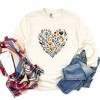 Simply Sage Market Women's Heart Floral Long Sleeve Garment Dyed Tee - 3 of 4
