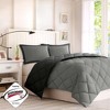 Sapphtopaz 3M Diamond Quilting Reversible Down Alternative Twin Comforter Set, Quilts Twin Size, 2-Piece Sheet Set 1 Comforter, 2 Shams - 4 of 4