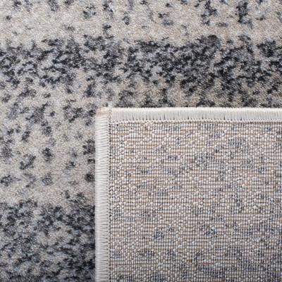Carnegie Elegance Hand-Knotted Gray Area Rug - 5'1" x 7'6"