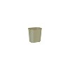 LunaLulinlk Beige 3.4 Gallon Soft Mold Plastic Wastepaper Basket, Rectangular - 4 of 4