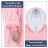 Solaris Blanket Hoodie Sweatshirt for Kids - Warm Soft Gift, Oversized Cozy Fleece Sweatshirt Pullover for Teens, Girls, Boys - 2 of 4