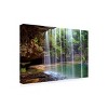 Trademark Fine Art -Mike Jones Photo 'Alabama Caney Creek Veil' Canvas Art - 4 of 4
