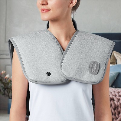 Sharper Image Heated Neck And Shoulder Massager Wrap_3