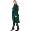 Woman Within Plus Size Plaid Flannel A-Line Shirtdress - 4 of 4