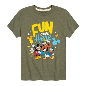 Boys' - Disney - Fun Starts Here Short Sleeve Graphic T-Shirt - 1 of 4
