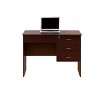 PAGED Modern Computer Desk Wooden Writing Desk Home Office Desks with Three Locking Drawers for Living Room - 2 of 4