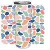 Elanze Designs Multi Colored Giraffe Pattern Blue Pink 20 ounce Stainless Steel Travel Tumbler - 2 of 4