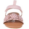 bebe Girl's Shoes - Infant Flats with Glitter and Rhinestone - Flats for Infants - 4 of 4