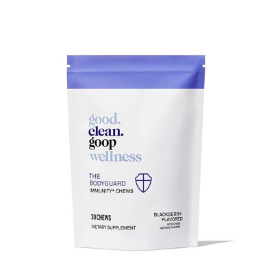 good.clean.goop wellness The Bodyguard Immunity Chews with Vitamin D and Elderberry Extract - 30 ct.