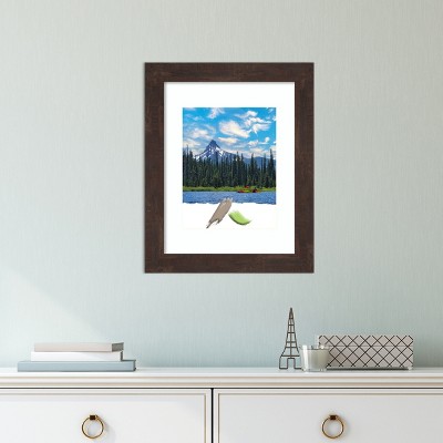 Classic Dark Walnut Wood Wall Picture Frame