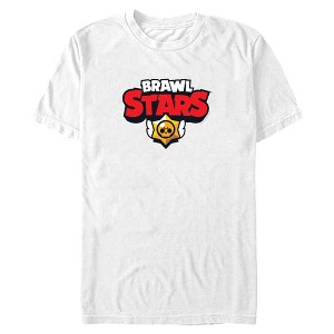 Mens Brawl Stars Colorful Classic Game Logo T Shirt - 1 of 4