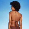 Women's Triangle Bikini Top with Removable Shell Trim - Wild Fable™ - image 2 of 4